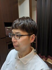 メンズビジネスショートスタイル　2ブロック