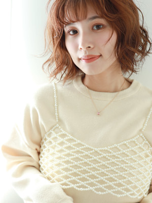 【 AINM 】 大人ボブ/  ニュアンスカラー