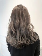  柔らかグレージュ☆グレーベージュ☆グレージュカラー