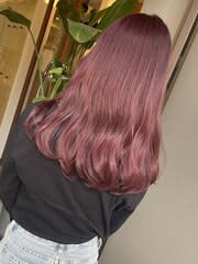  ピンクラベンダー☆ニュアンスカラー☆ハイトーンカラー