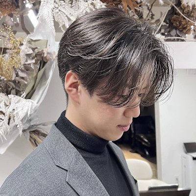 メンズ　センターパート［五条駅/京都駅/七条駅/四条駅/烏丸