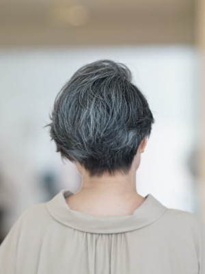 えがお美容室 奈良店×ショート