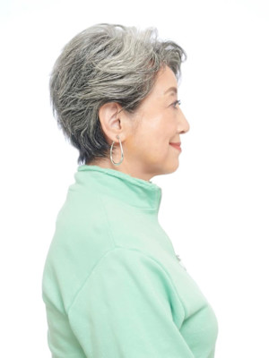 えがお美容室 奈良店×ショート