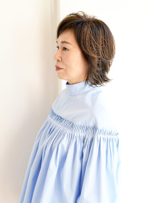 えがお美容室 奈良店×ショート