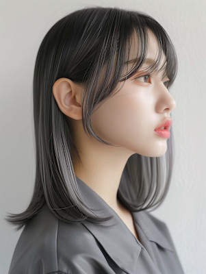 派手すぎないシルバーカラー