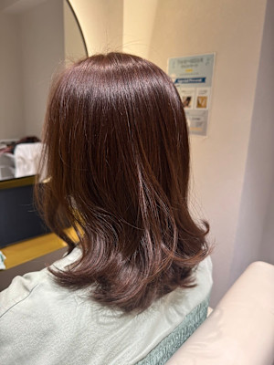 ボルドーブラウン×ミディアム 『銀座/個室』