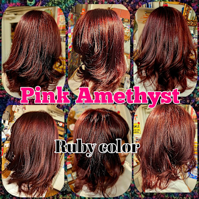 サファイアカラー、ルビーカラー、アメジストカラーが可愛いです