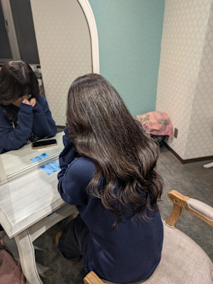 ツヤツヤロングヘアー