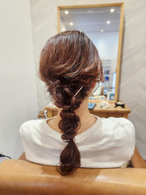 ローポニーアレンジ