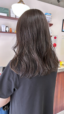 【Look at】シアーグレージュミディアム