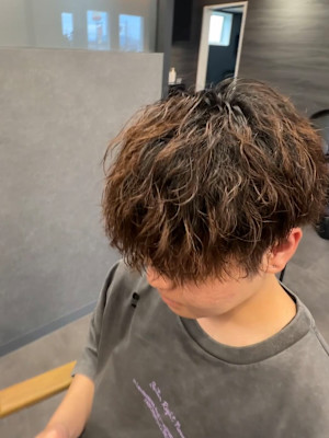 Men's hair salon &8×ショート