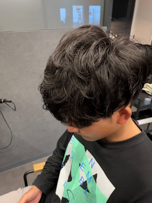 Men's hair salon &8×ショート