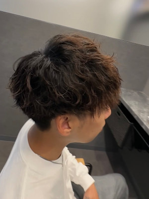 Men's hair salon &8×ショート