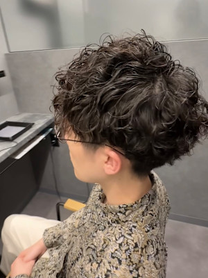 Men's hair salon &8×ショート
