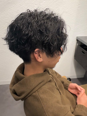 Men's hair salon &8×ショート