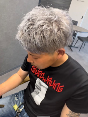 Men's hair salon &8×ショート