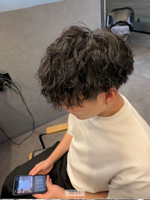 Men's hair salon &8×ショート