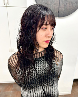 ボブパーマプードルパーマレイヤーパーマスパイラル奥東巧真