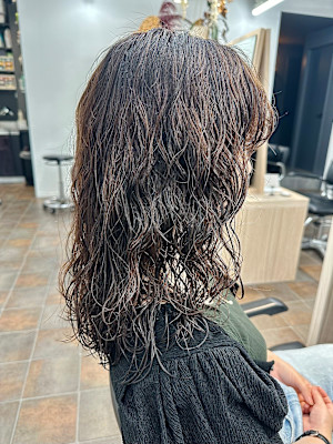 ボブパーマプードルパーマレイヤーパーマスパイラル奥東巧真