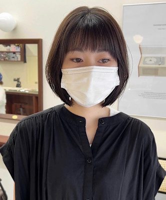 【Look at】スリークボブシアベージュ