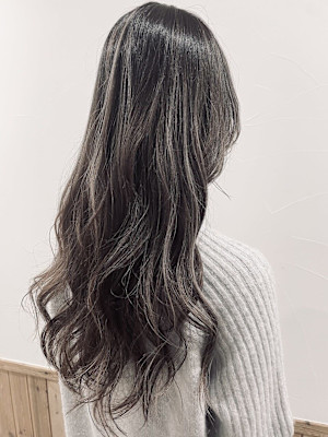 ハイライト×グレージュ