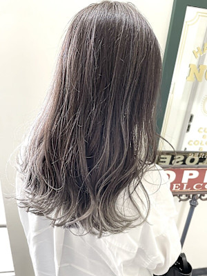 Norm横浜　グレージュグラデーションカラー