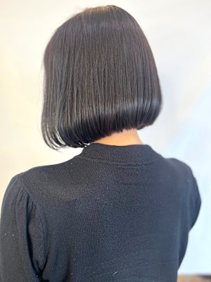 【MICHI 富田店　杉本 郁美】 韓国ヘア ショートボブ 