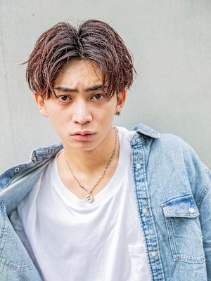 【小久保style】韓国マッシュツーブロックツイストウルフ