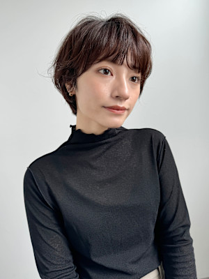 ショート/マッシュショート/ニュアンスパーマ[原宿]