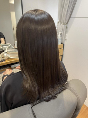 潤う髪質改善で髪も柔らかく♪