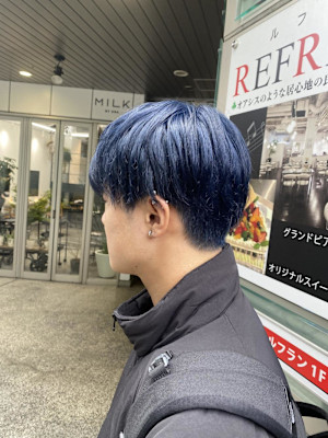 前髪/アンブレラカラー/こなれミディ/イメチェン/ウェーブ