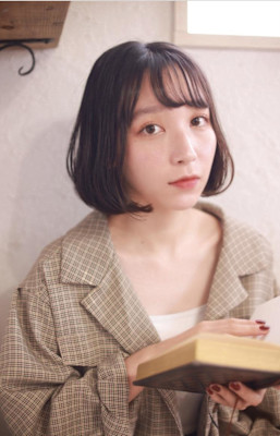 大人可愛いボブ