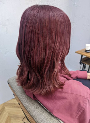 ピンクグラデーション