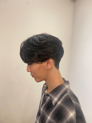 池袋/メンズ/眉カット/ヘッドスパ/センターパート