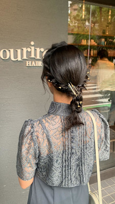 お呼ばれヘア☆