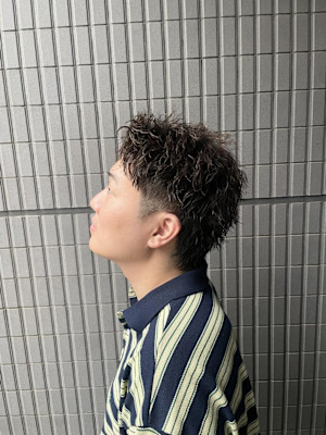 スパイキーショート/メンズショート/ツイスパ