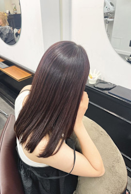 暖色カラー/ワインレッド/チェリーピンク