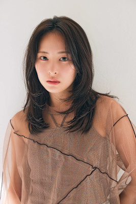 〈江戸桃海〉レイヤー/顔まわりレイヤー/韓国風/吉祥寺