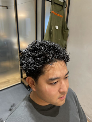 メンズスパイキーショート