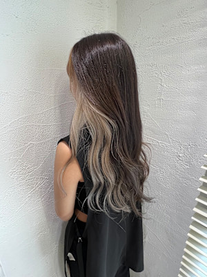 インナーカラー/クール/透明感カラー/イルミナカラー/池袋