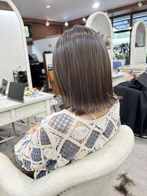 大人かわいい/グレージュカラー