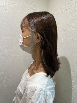 インナーカラー/ゆるふわ/透明感カラー/イルミナカラー/池袋