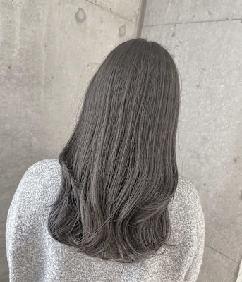 透明感カラーグレーアッシュ　おおたかの森