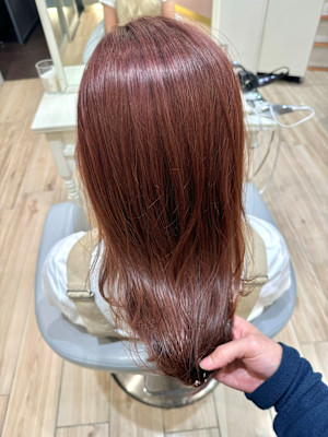 ダブルイルミナカラーピンクブラウン