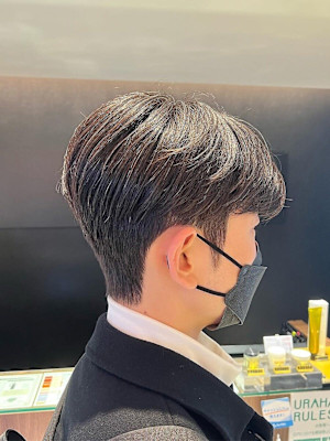 【韓国へア】 メンズパーマ ダウンパーマ カルマヘア 