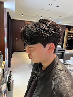 韓国メンズヘア ガイルヘア ダウンパーマ カルマパーマ