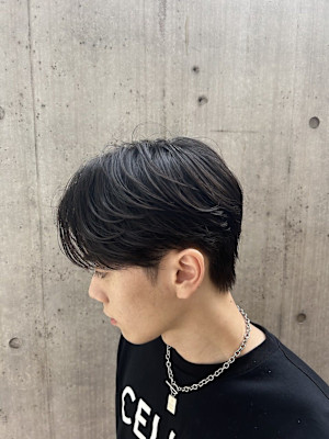 韓国ヘア／センターパート／カルマヘア/表参道