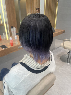 ブリーチ必須！インナーパープル