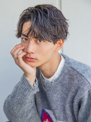 【小久保style】韓国マッシュツーブロックツイストウルフ