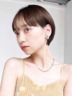 グレージュカラーフレンチカジュアル_ba488831